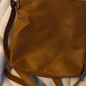 small leather satchel